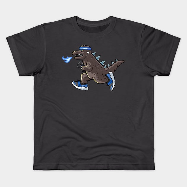 JogMonster Kids T-Shirt by AndroidCodex